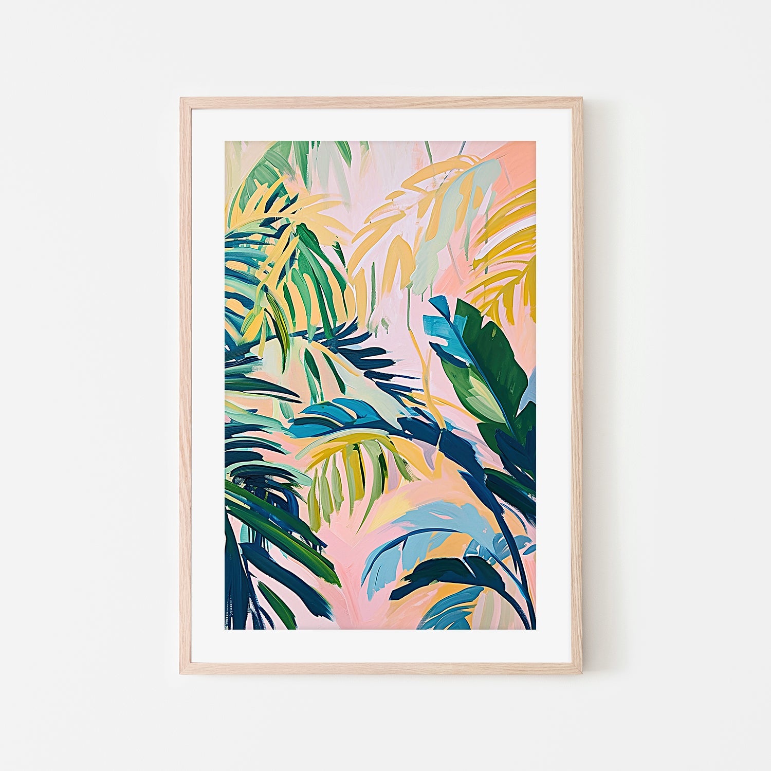 wall-art-print-canvas-poster-framed-Tropical Leaf Impressions , By Accent Art Studio , By Accent Art Studio-6