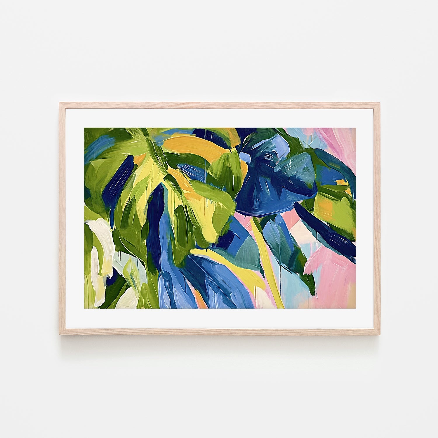 wall-art-print-canvas-poster-framed-Tropical Leaves , By Accent Art Studio , By Accent Art Studio-6