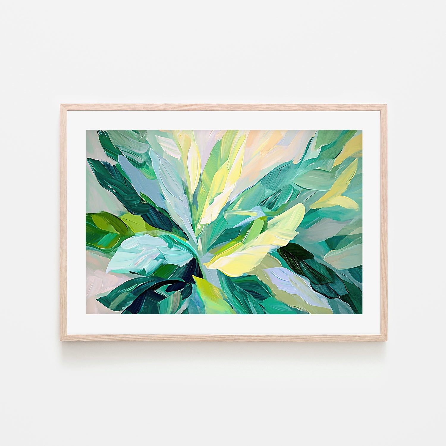wall-art-print-canvas-poster-framed-Tropical Leaves , Style A, By Accent Art Studio , By Accent Art Studio-6