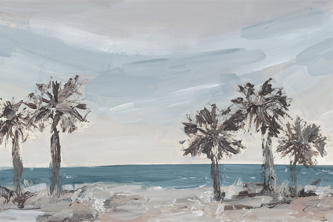 wall-art-print-canvas-poster-framed-Tropical Serenity, Style C , By Emily Wood-1