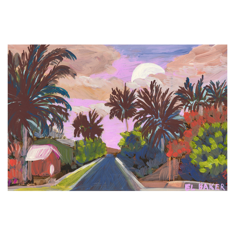 wall-art-print-canvas-poster-framed-Tropical Street , By Eleanor Baker-1