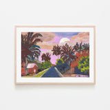 wall-art-print-canvas-poster-framed-Tropical Street , By Eleanor Baker-6