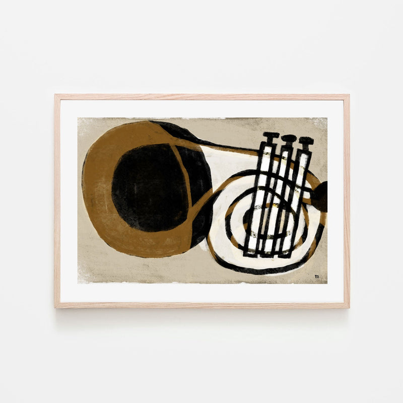 wall-art-print-canvas-poster-framed-Trumpet , By Marco Marella-6