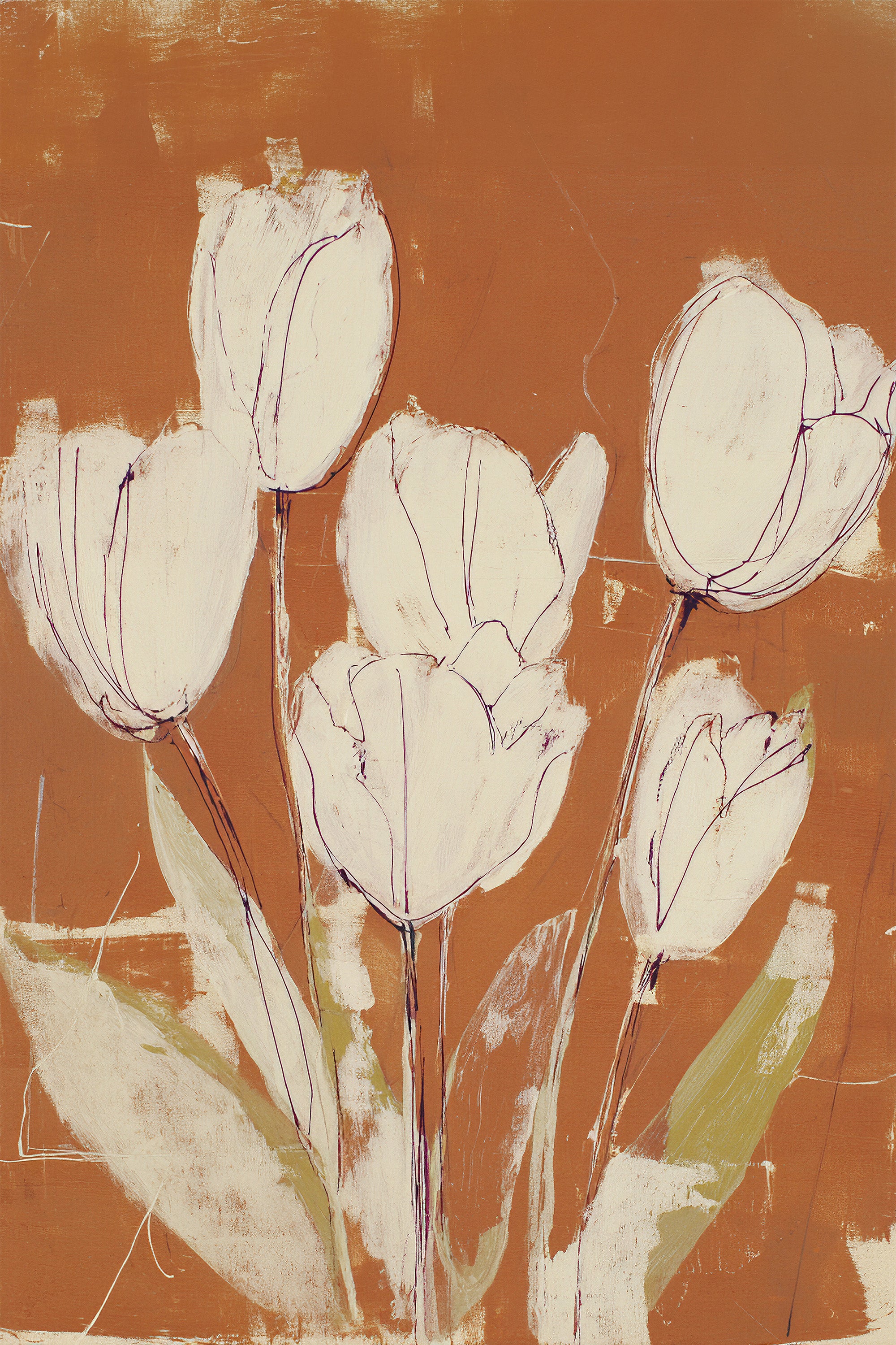 wall-art-print-canvas-poster-framed-tulips-1