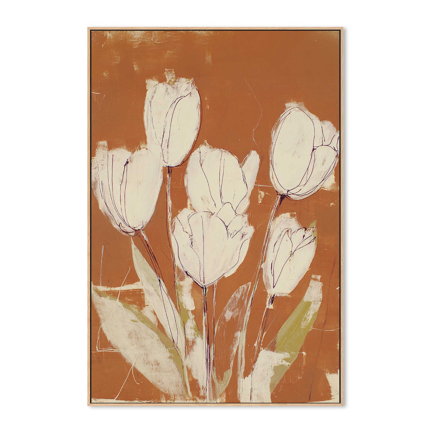 wall-art-print-canvas-poster-framed-tulips-4