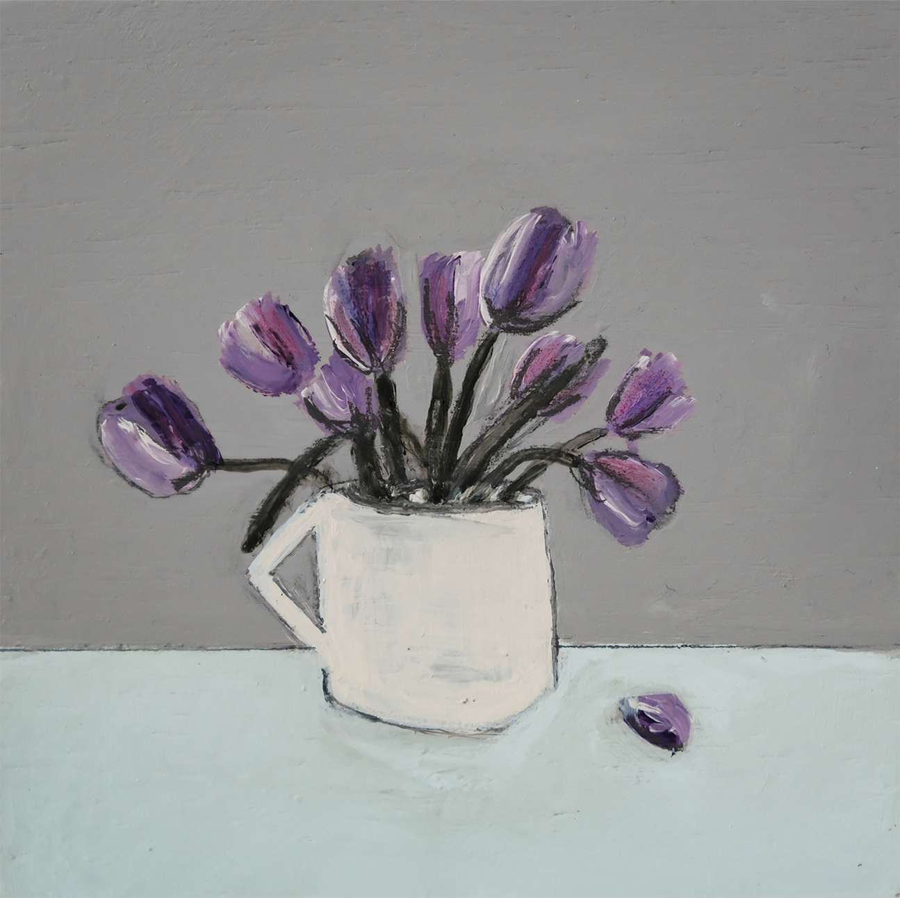 wall-art-print-canvas-poster-framed-Tulips , By Louise O'hara-1