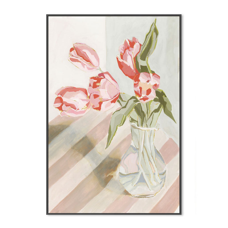 wall-art-print-canvas-poster-framed-Tulips In A Vase , By Lucrecia Caporale-3