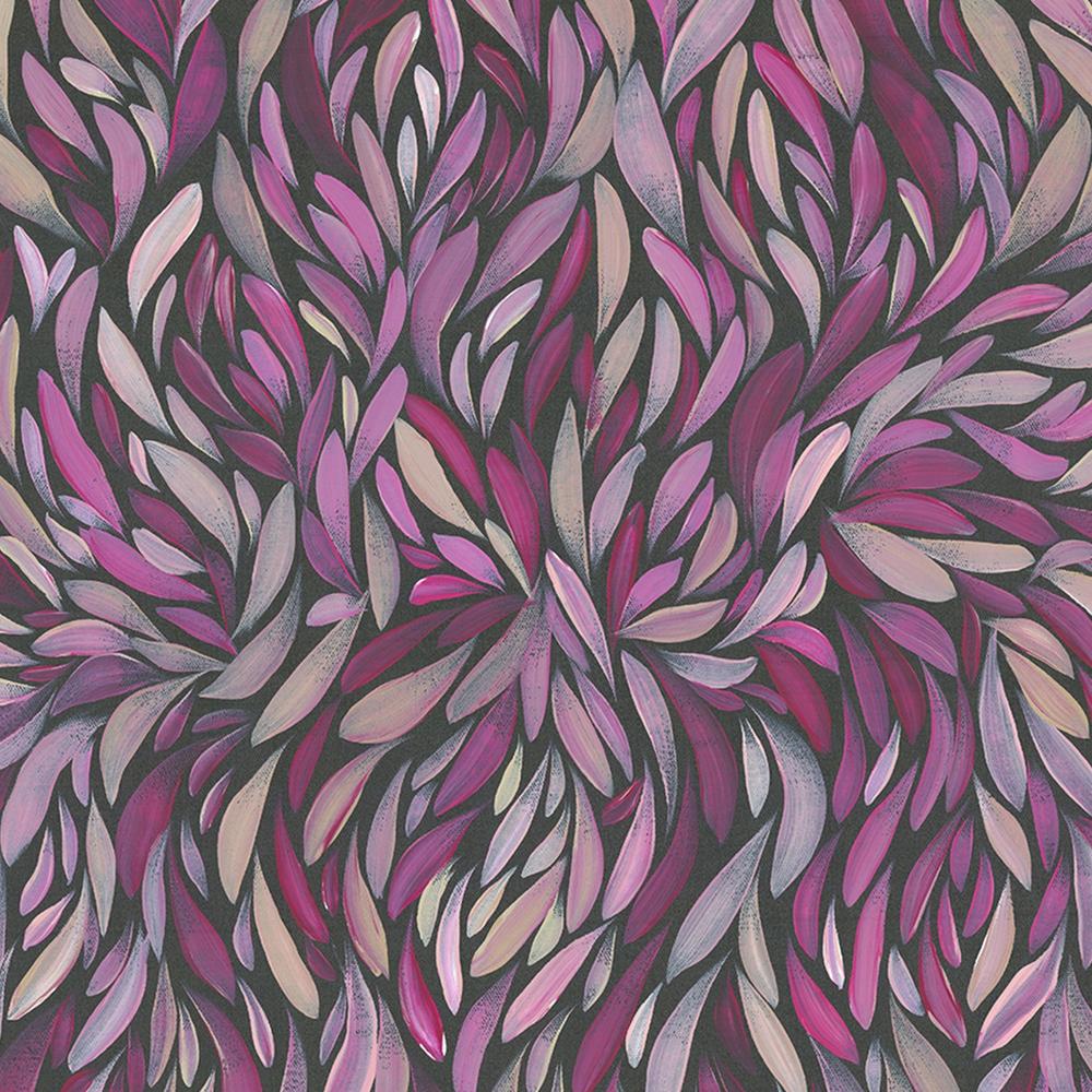 wall-art-print-canvas-poster-framed-Tumbetin Baibaiye, Healing Leaves, Purple Beige and Cream , By Emma Rigney-9
