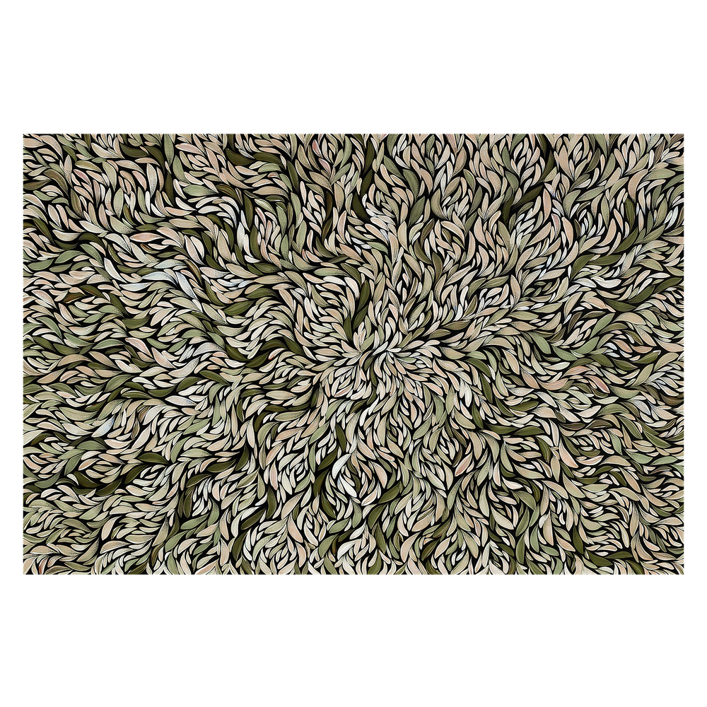wall-art-print-canvas-poster-framed-Tumbetin Baibaiye, Healing Leaves Series , By Emma Rigney-1