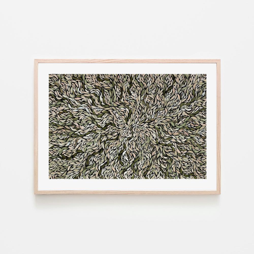 wall-art-print-canvas-poster-framed-Tumbetin Baibaiye, Healing Leaves Series , By Emma Rigney-6