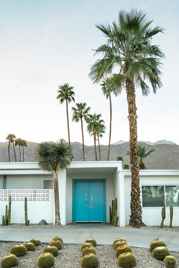 wall-art-print-canvas-poster-framed-Turquoise Door V , By Tricia Brennan-1