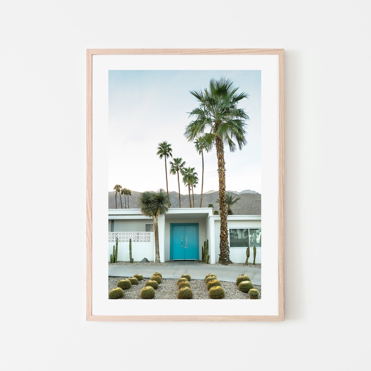 wall-art-print-canvas-poster-framed-Turquoise Door V , By Tricia Brennan-7