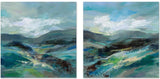 wall-art-print-canvas-poster-framed-Turquoise Slopes, Set of 2-by-Silvia Vassileva-Gioia Wall Art
