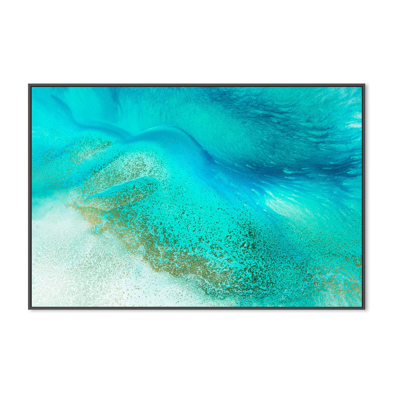 wall-art-print-canvas-poster-framed-Turquoise Tranquility , By Petra Meikle-3