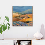 wall-art-print-canvas-poster-framed-Tuscan Fields, Style B , By Albena Hristova-GIOIA-WALL-ART