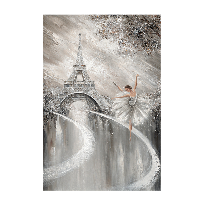 wall-art-print-canvas-poster-framed-Tutu Twirl, Paris Flair , By Isabella Karolewicz-1