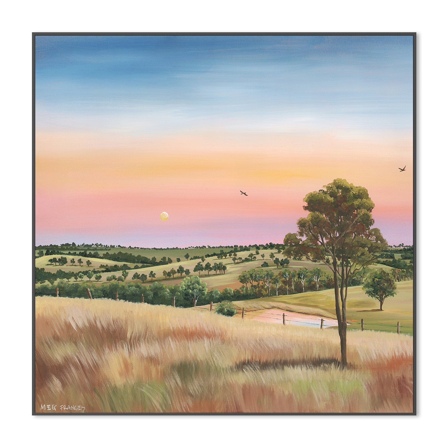 wall-art-print-canvas-poster-framed-Twilight glow-3