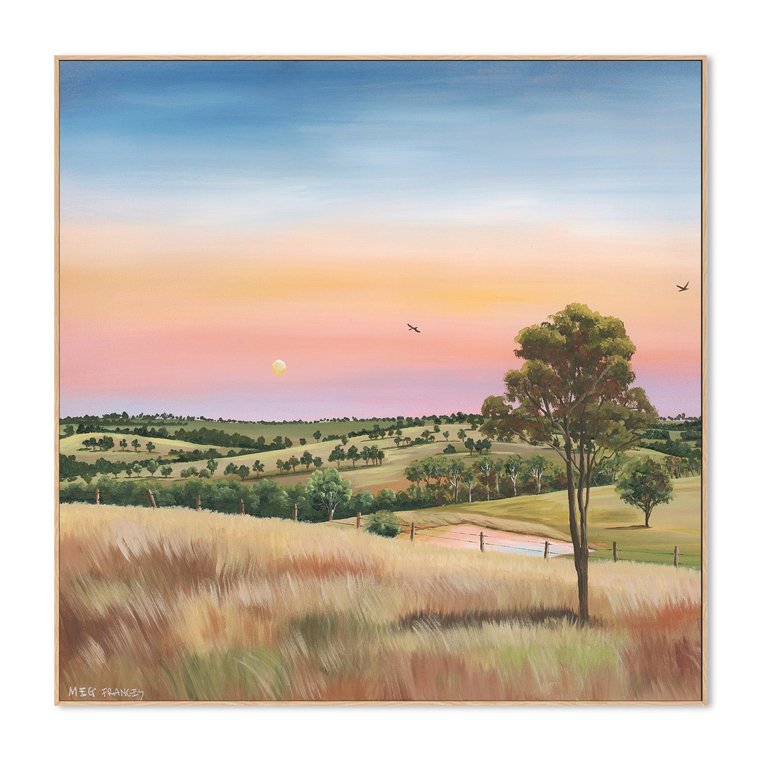 wall-art-print-canvas-poster-framed-Twilight glow-4