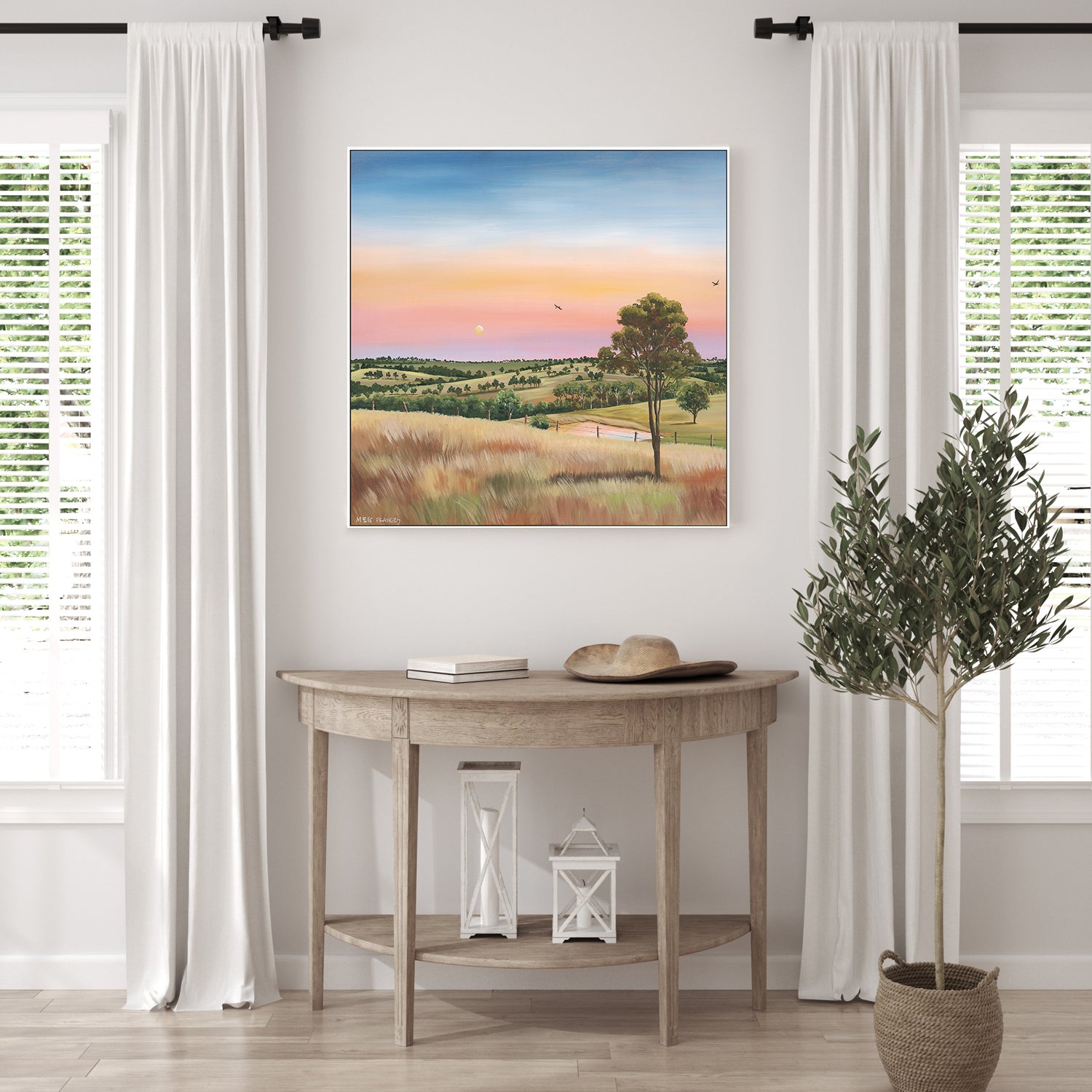 wall-art-print-canvas-poster-framed-Twilight glow-7