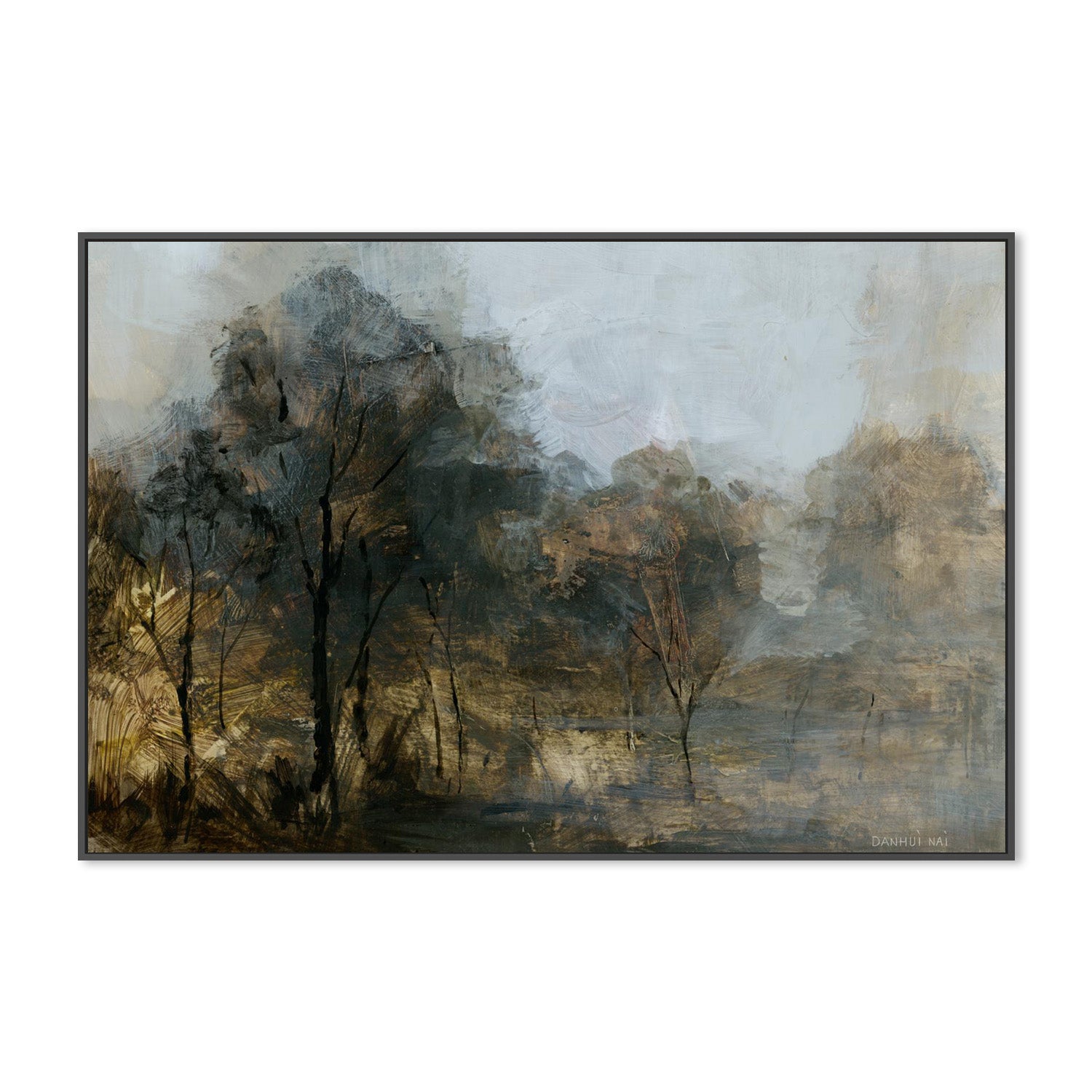 wall-art-print-canvas-poster-framed-Twilight Grove-3