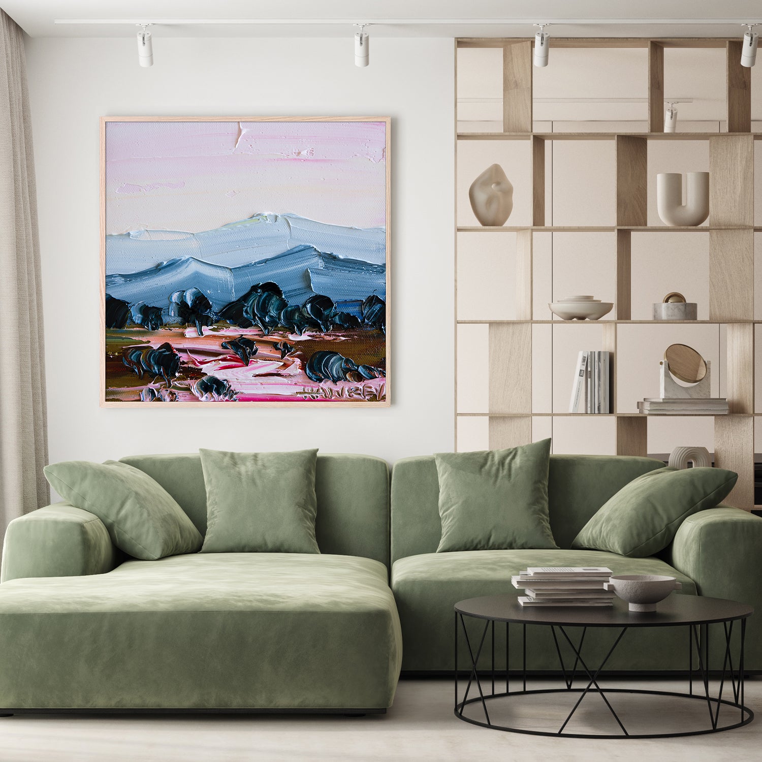 wall-art-print-canvas-poster-framed-Twilight in the Ranges-8