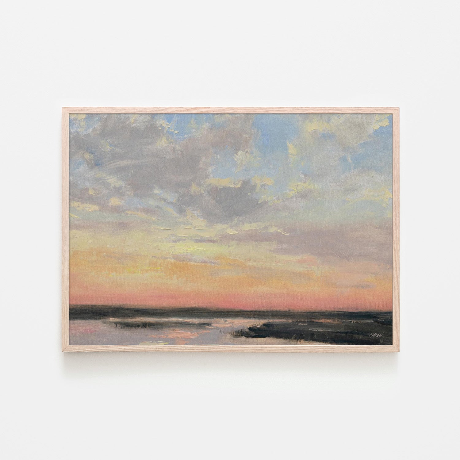 wall-art-print-canvas-poster-framed-Twilight Tranquility-6