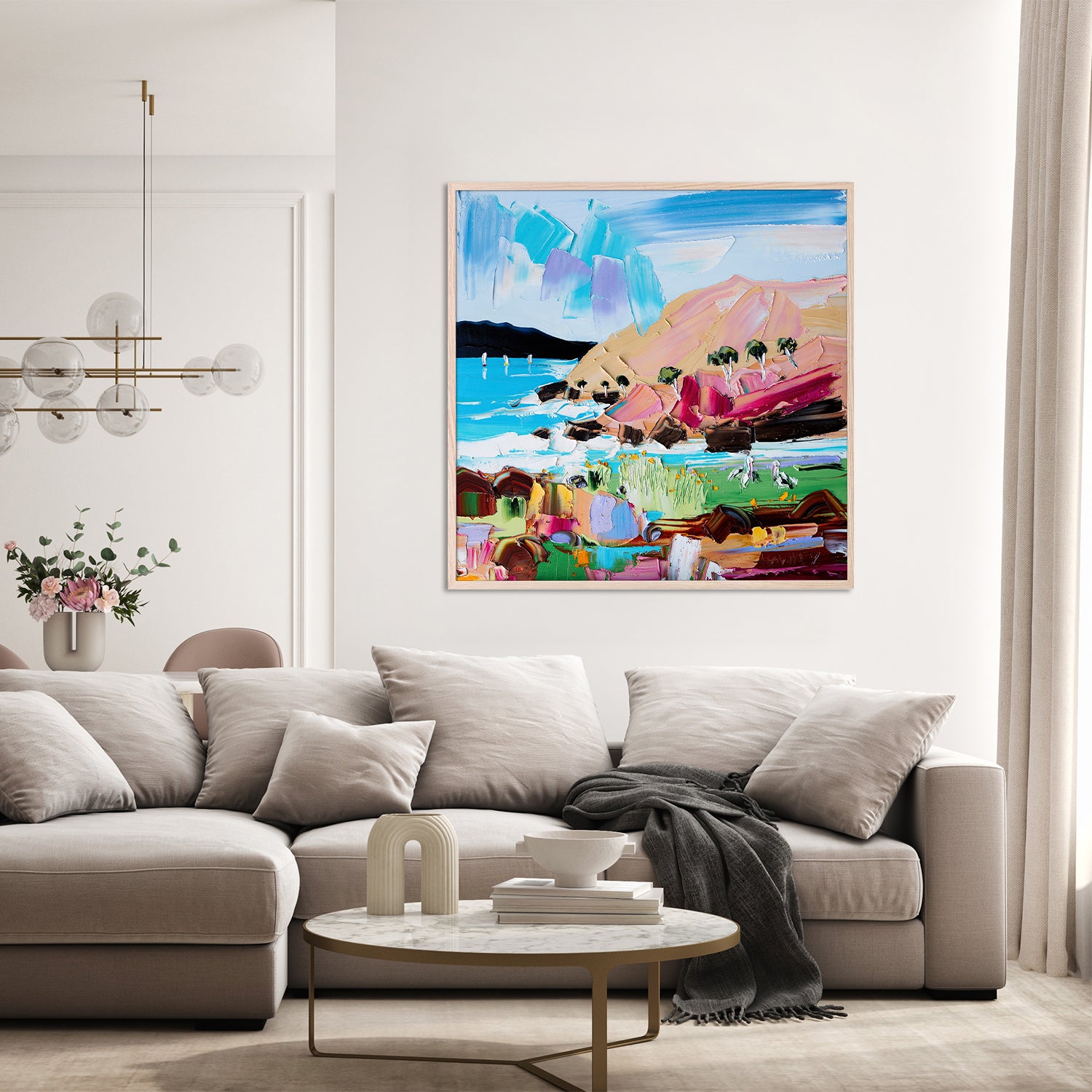 wall-art-print-canvas-poster-framed-Two Pelicans-8