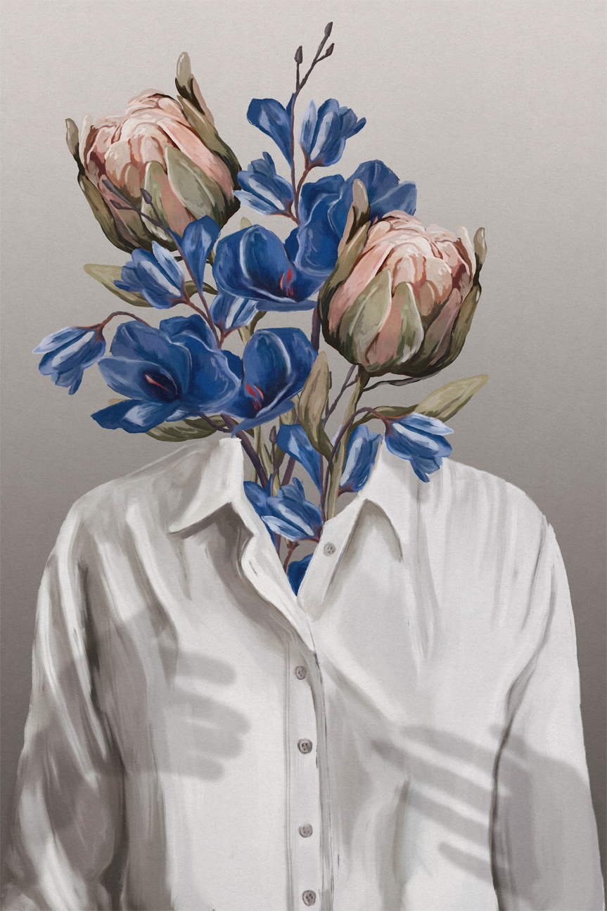 wall-art-print-canvas-poster-framed-Unknown Longing, Style C , By Gabriella Roberg-1