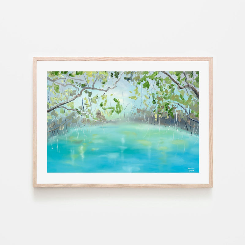 wall-art-print-canvas-poster-framed-Upper Daintree , By Meredith Howse-GIOIA-WALL-ART