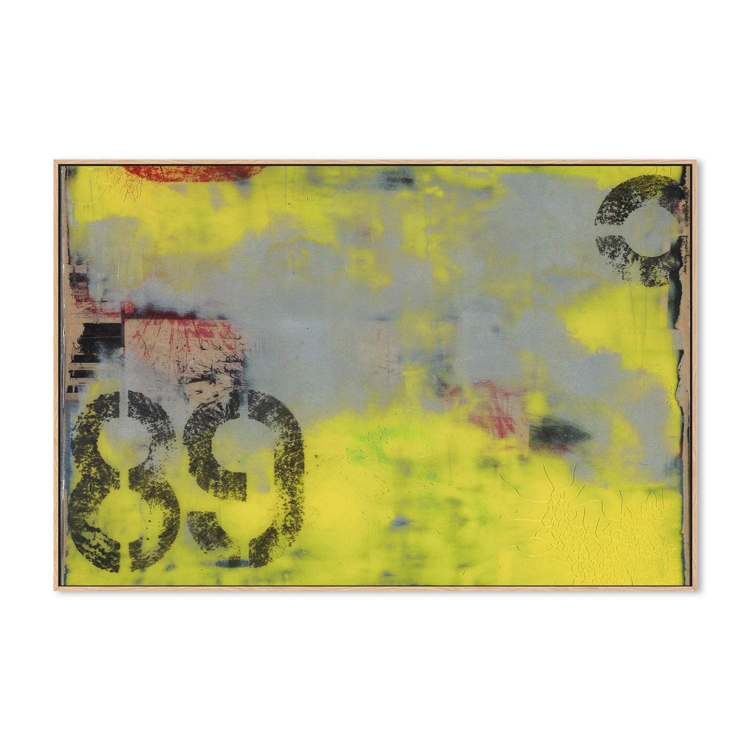 wall-art-print-canvas-poster-framed-Urban Collage Yellow , By Deanna Fainelli-4