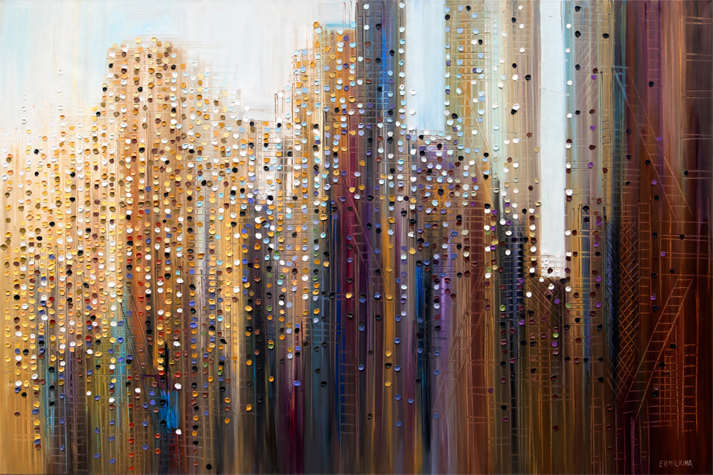 wall-art-print-canvas-poster-framed-Urban Skyline-GIOIA-WALL-ART