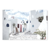 wall-art-print-canvas-poster-framed-Vacation To Santorini, Set Of 3-by-Gioia Wall Art-Gioia Wall Art