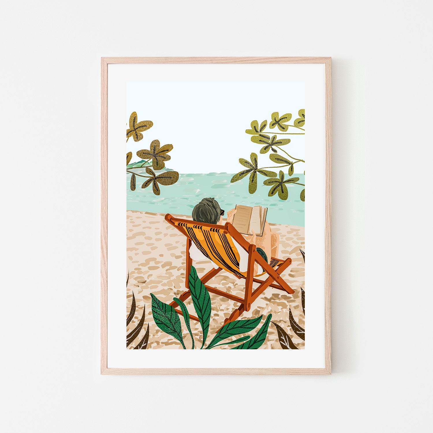 wall-art-print-canvas-poster-framed-Vacay Book Club-6