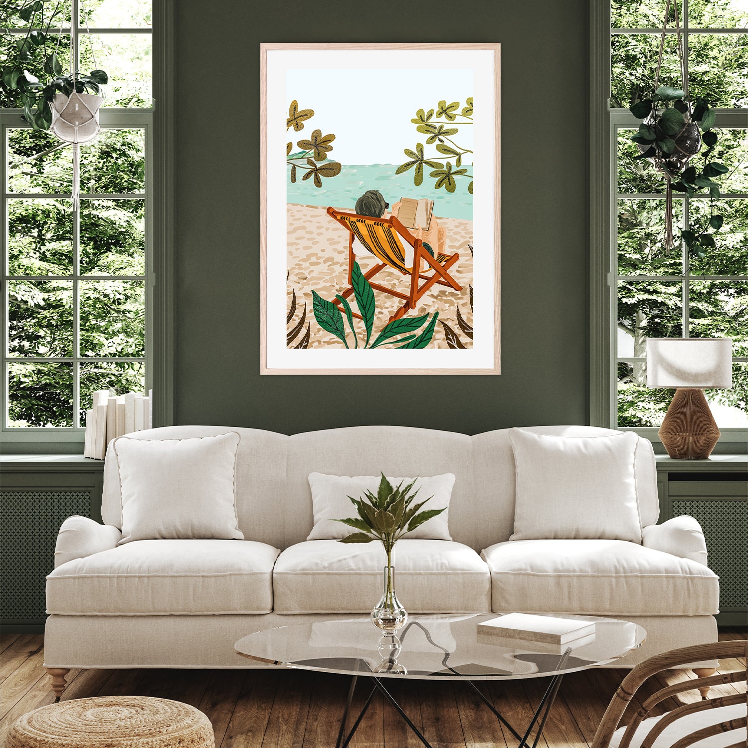 wall-art-print-canvas-poster-framed-Vacay Book Club-9