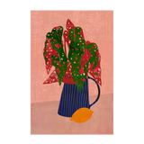 Vase And Fruit, Style B , By Rogério Arruda