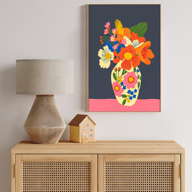 wall-art-print-canvas-poster-framed-Vase , By Gigi Rosado-GIOIA-WALL-ART
