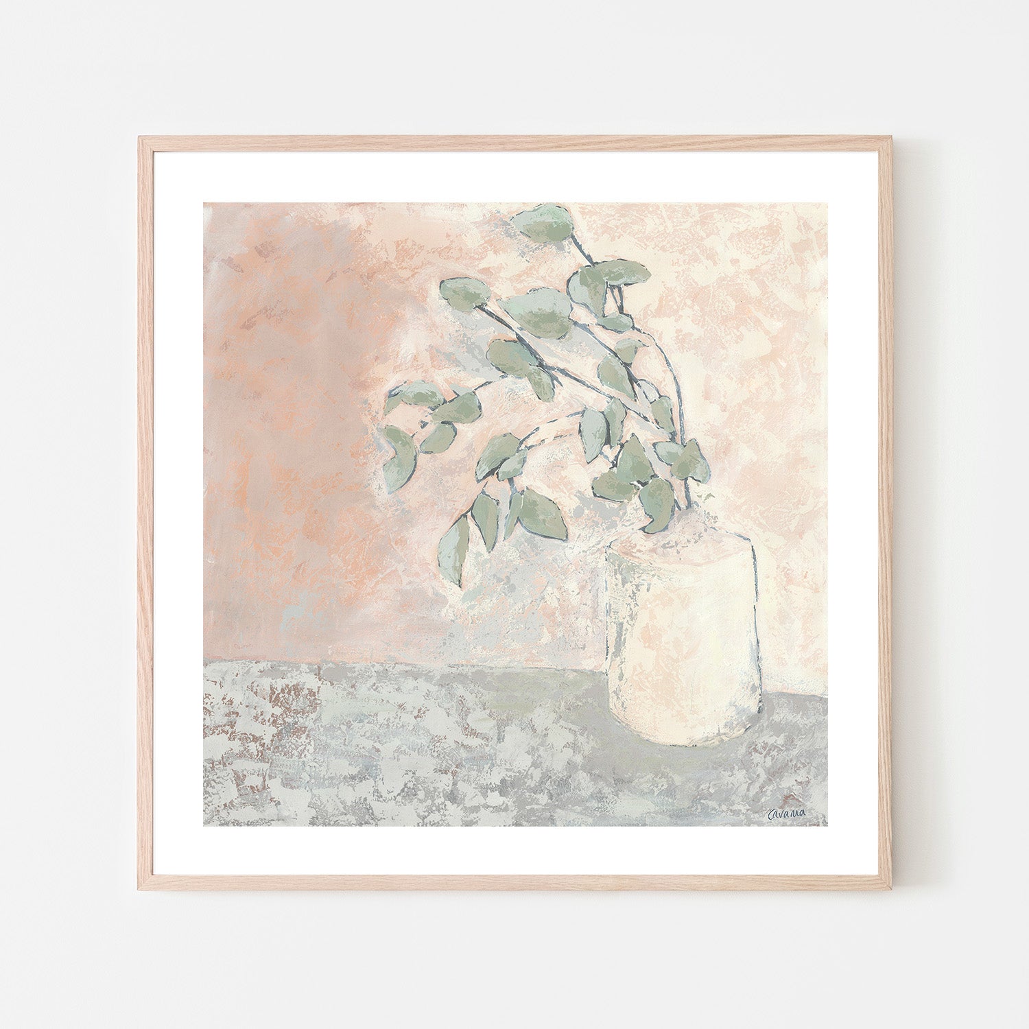 wall-art-print-canvas-poster-framed-Vase Series Gum Branch-6