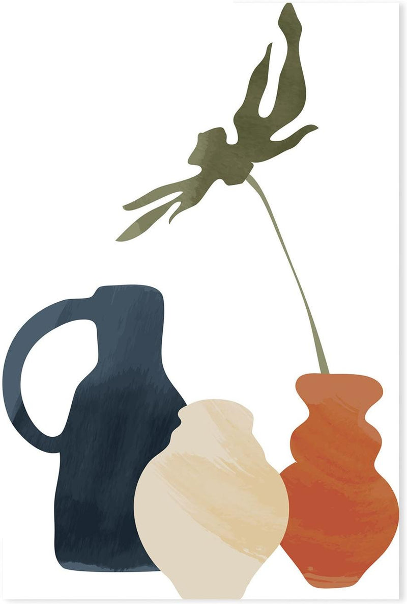 wall-art-print-canvas-poster-framed-Vase Trio, Style C-GIOIA-WALL-ART
