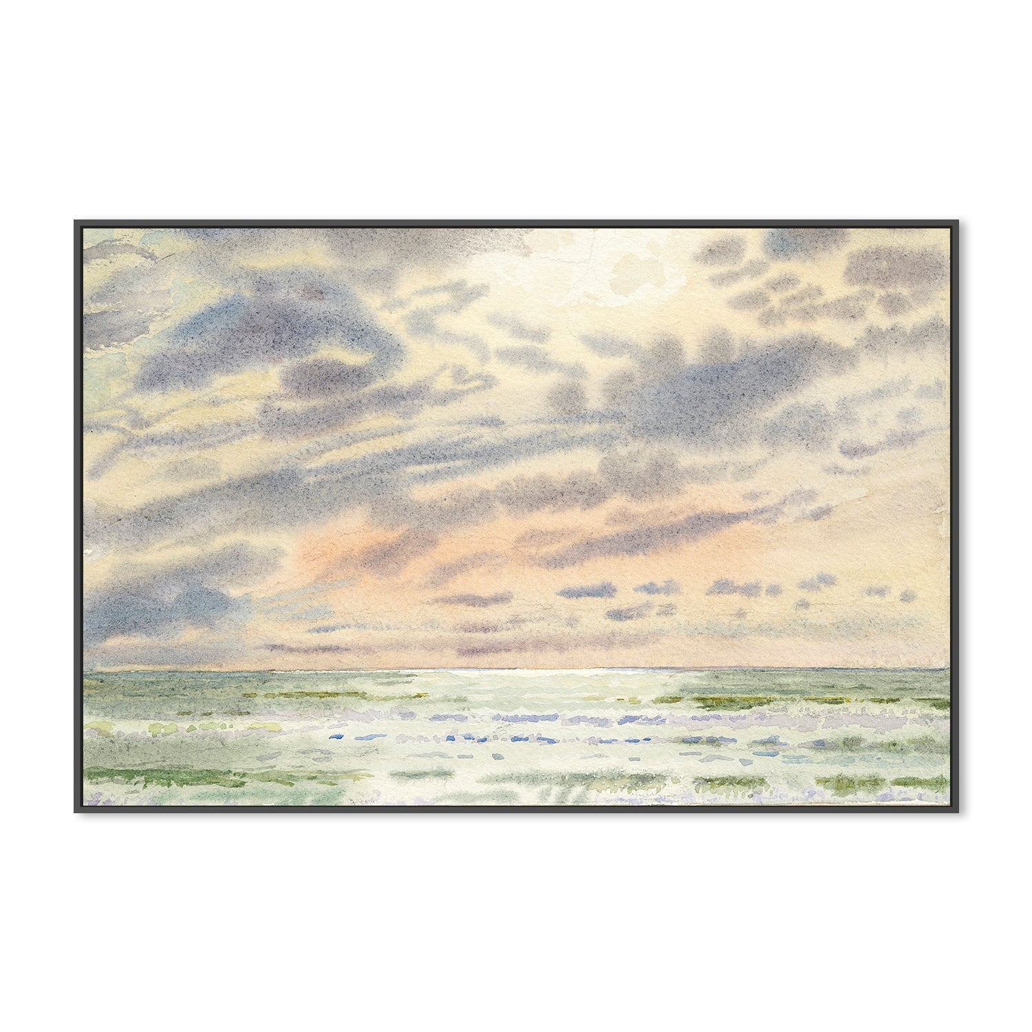 wall-art-print-canvas-poster-framed-VENICE BEACH SUNSET , By David Dallison-3