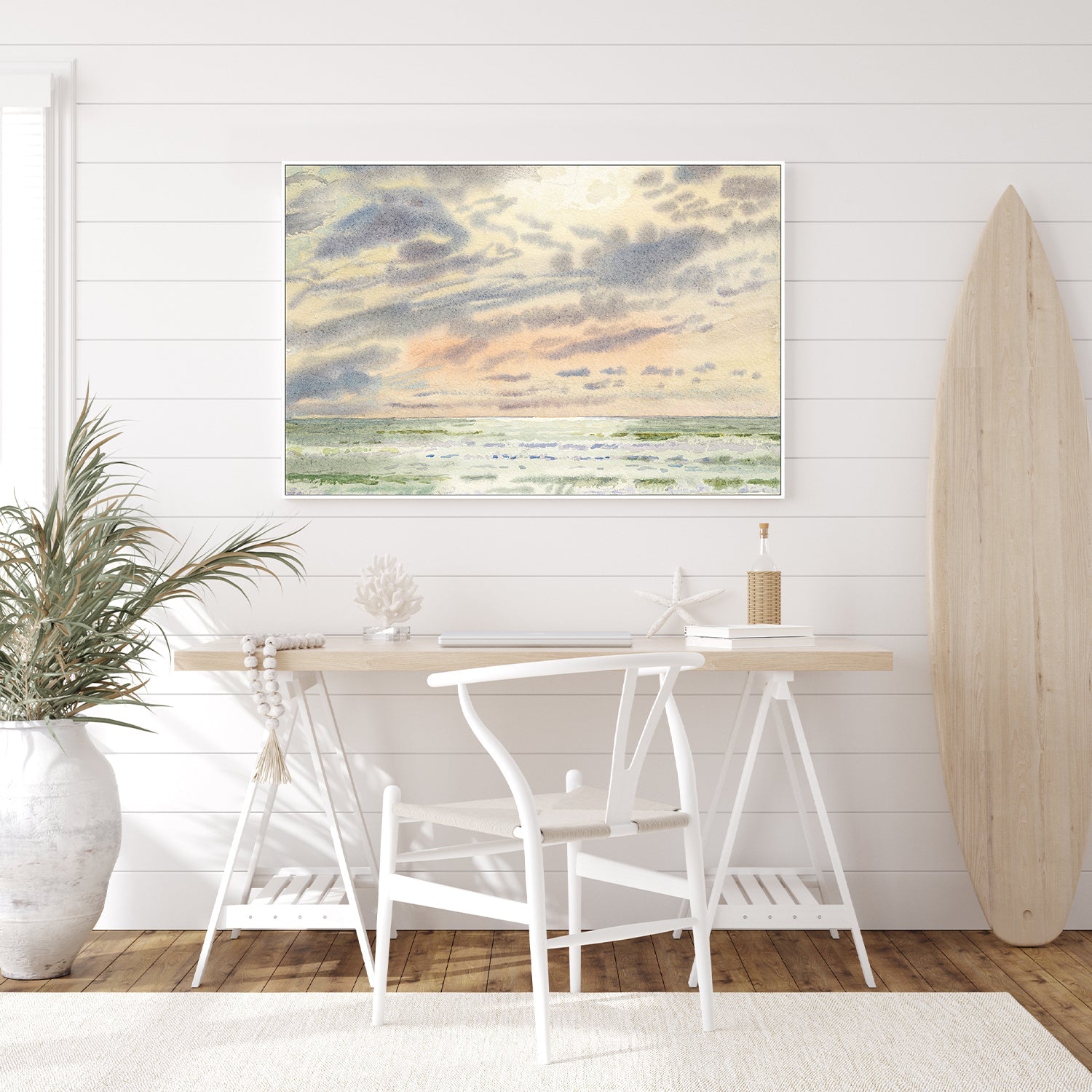 wall-art-print-canvas-poster-framed-VENICE BEACH SUNSET , By David Dallison-7