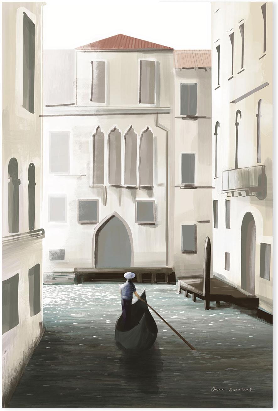 wall-art-print-canvas-poster-framed-Venice Moment , By Omar Escalante-GIOIA-WALL-ART