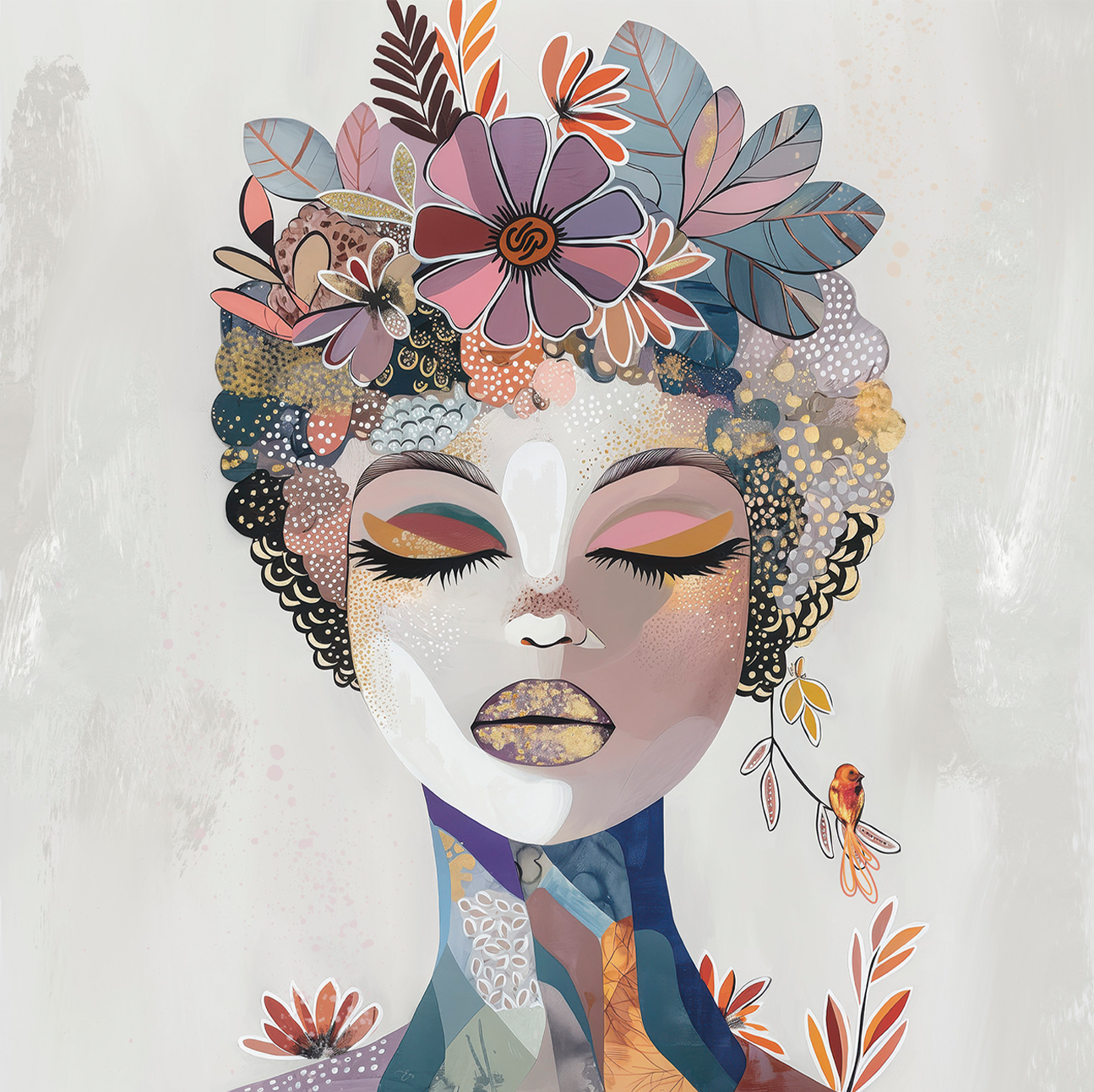 wall-art-print-canvas-poster-framed-Vera , By Bella Eve-1