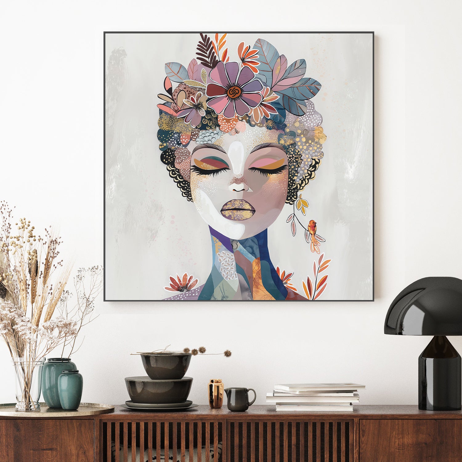 wall-art-print-canvas-poster-framed-Vera , By Bella Eve-2