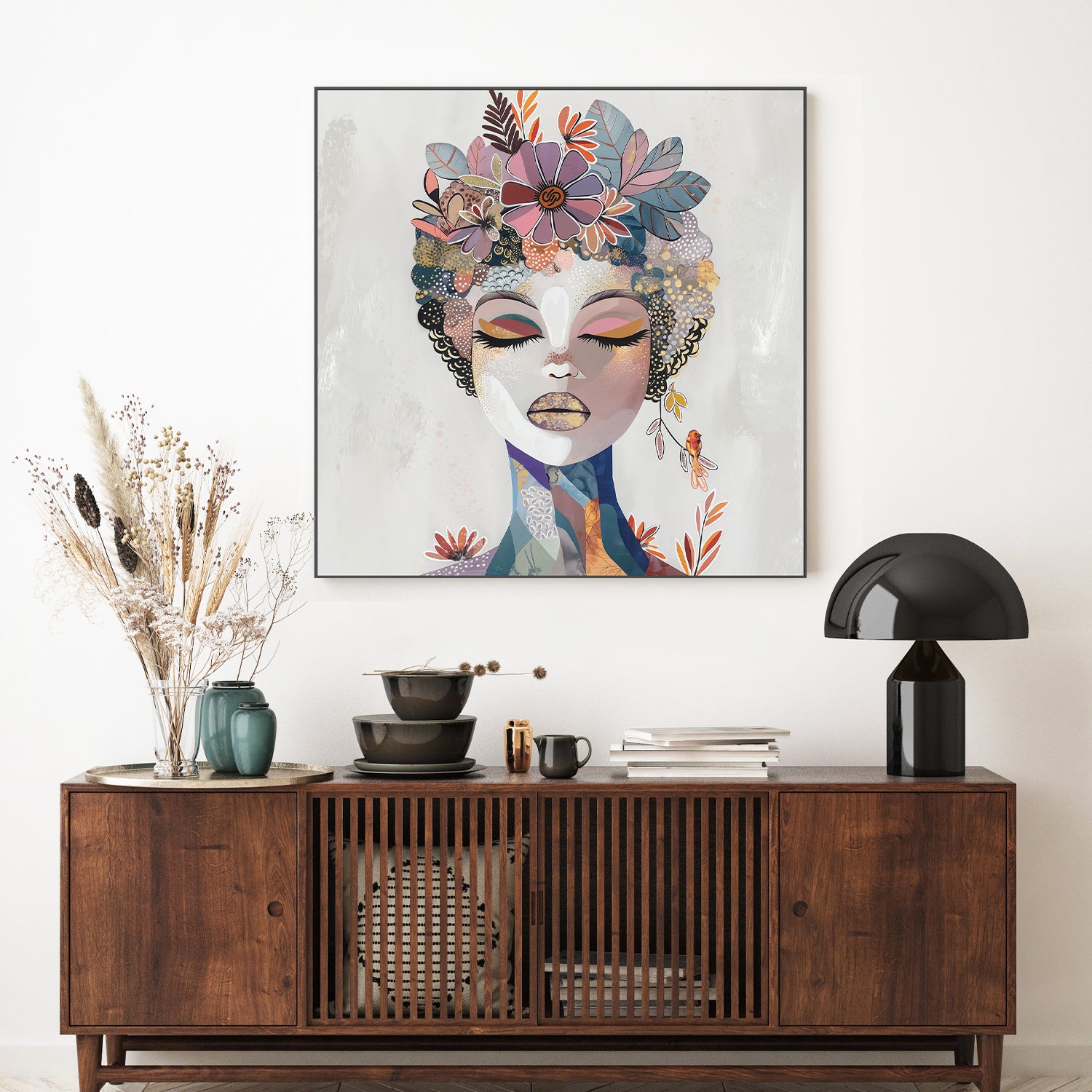 wall-art-print-canvas-poster-framed-Vera , By Bella Eve-7