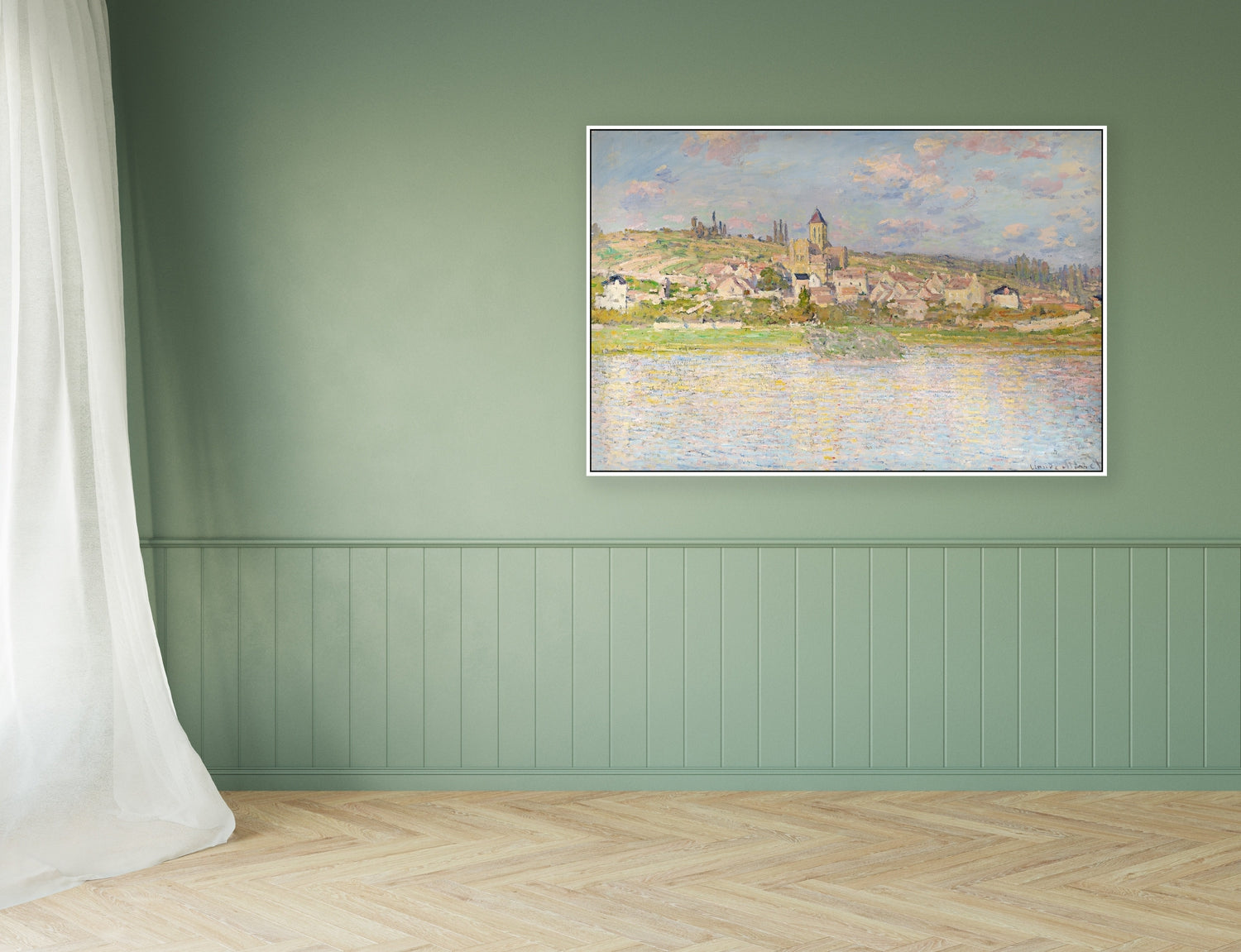 wall-art-print-canvas-poster-framed-Vétheuil 1879, By Monet-by-Gioia Wall Art-Gioia Wall Art