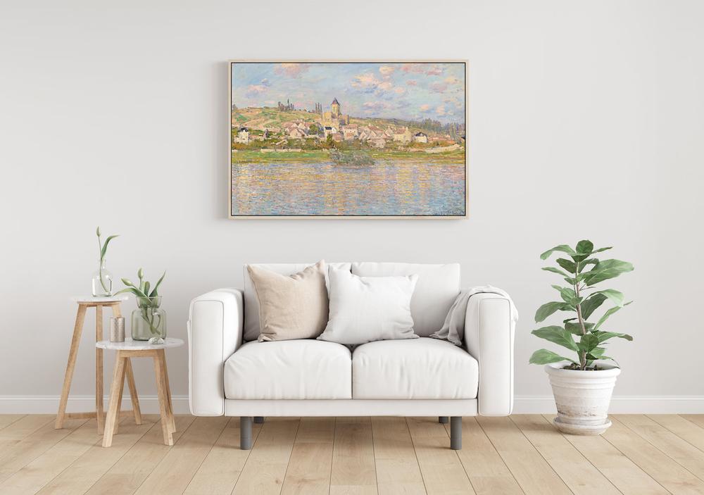 wall-art-print-canvas-poster-framed-Vétheuil 1879, By Monet-by-Gioia Wall Art-Gioia Wall Art