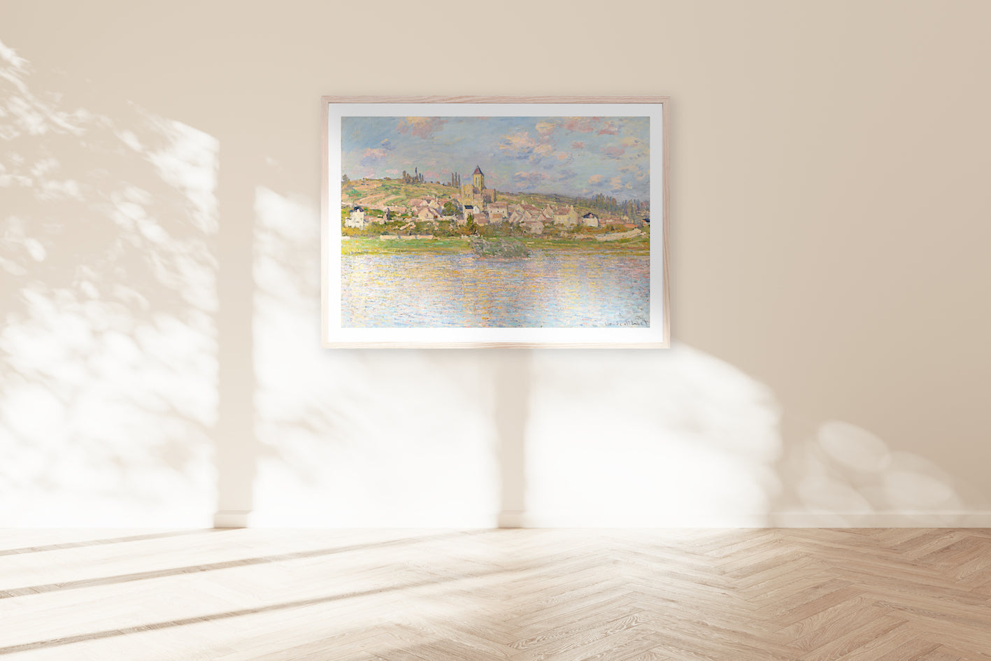 wall-art-print-canvas-poster-framed-Vétheuil 1879, By Monet-by-Gioia Wall Art-Gioia Wall Art
