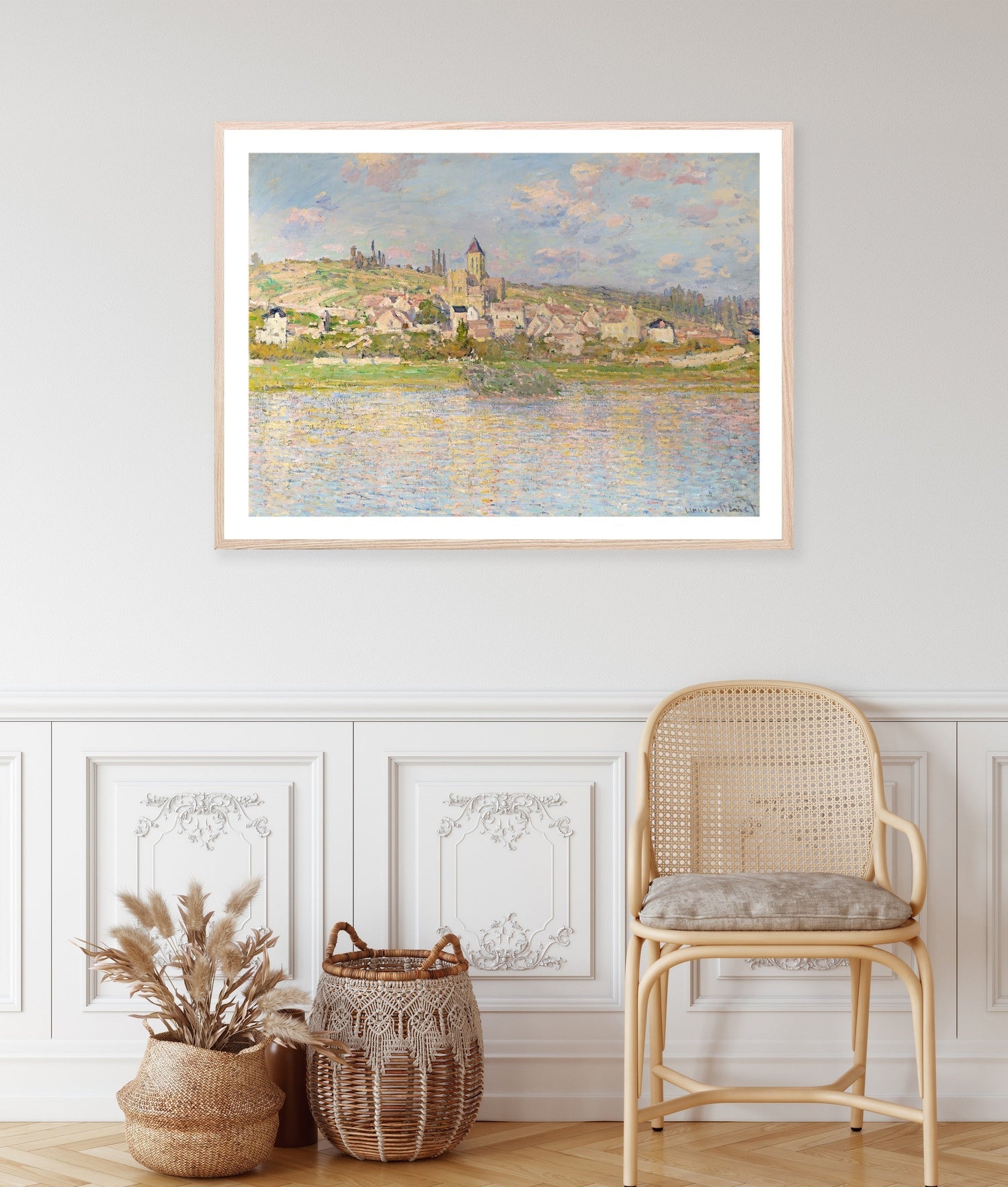 wall-art-print-canvas-poster-framed-Vétheuil 1879, By Monet-by-Gioia Wall Art-Gioia Wall Art