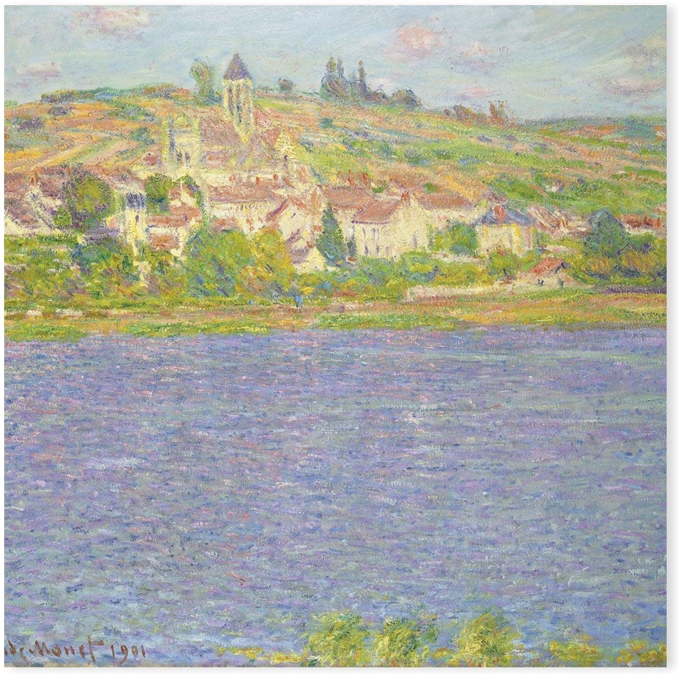 wall-art-print-canvas-poster-framed-Vetheuil Sun Effect 1901 , By Monet-by-Gioia Wall Art-Gioia Wall Art