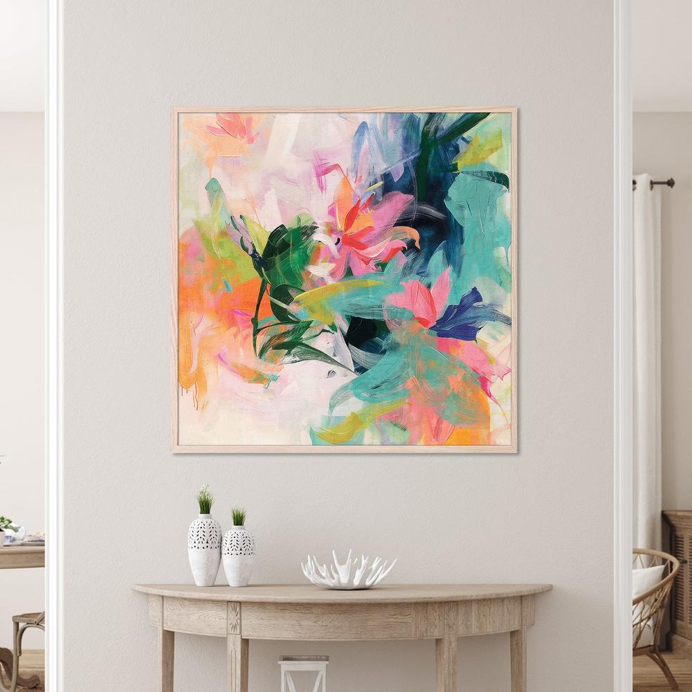 wall-art-print-canvas-poster-framed-Vibrant Whimsy, Style A-7